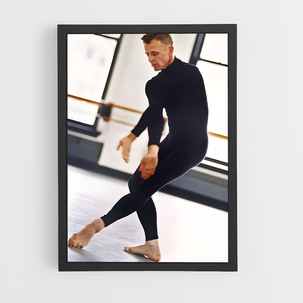 Poster Mikhail baryshnikov – affiche Danse (vue 2)